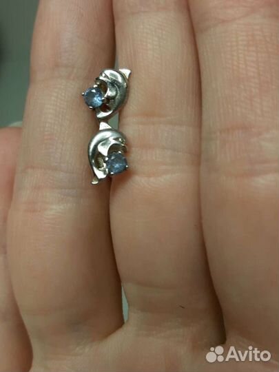 Серебряные серьги Новые