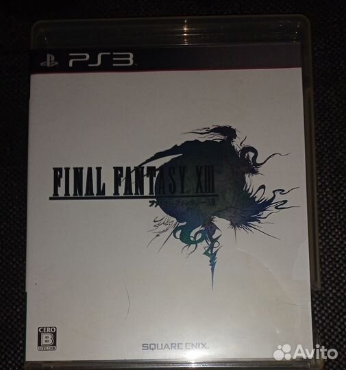 Final Fantasy xiii PS3 Region Free Японский язык