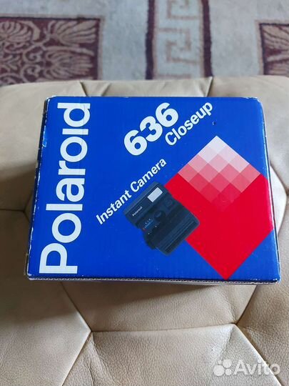 Instant camera Polaroid 636 closeup