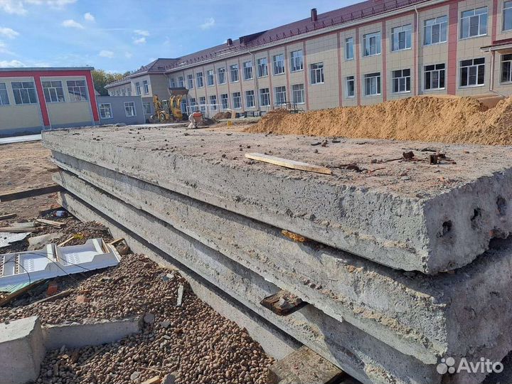 Плиты перекрытия пустотные бу