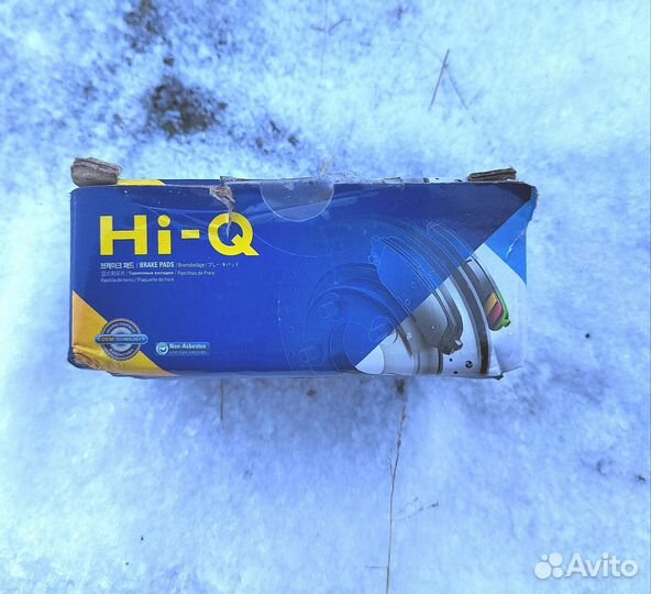 Новые задние колодки на Ssang Yong