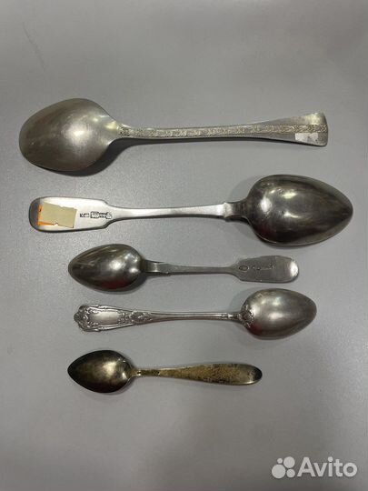 Ложка серебро 84 и 916 и 875 пробы