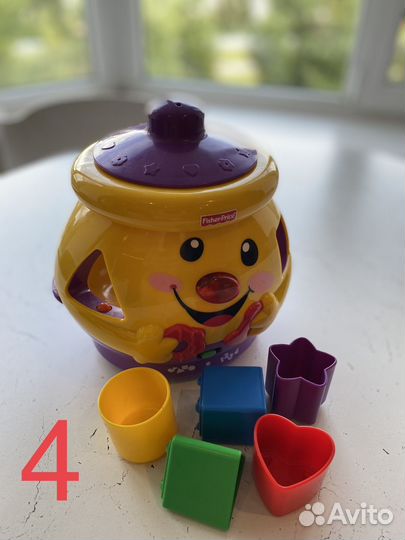 Развивающие детские игрушки от 6 мес до 2 лет