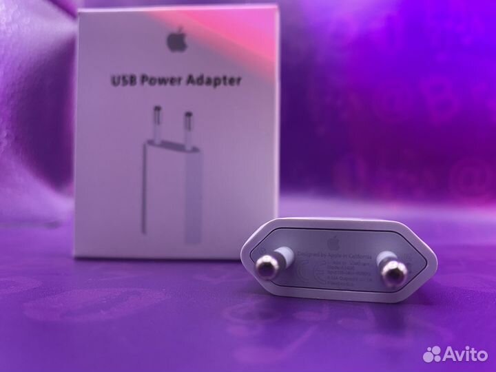 Зарядный блок USB 1A - Apple