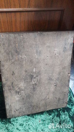 Старинная Икона Никола Зимний