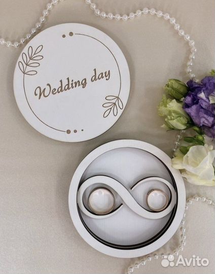 Шкатулка для свадебных колец