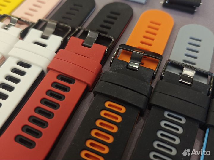 Ремешок силиконовый 22мм для Garmin Venu 3 / 2