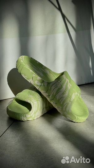 Мужские шлепанцы Adidas Adilette 22 Slides зеленые