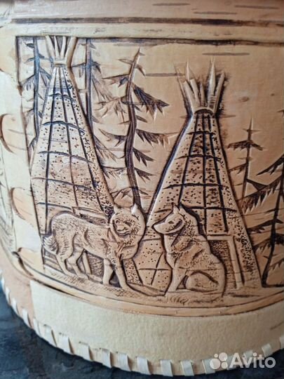 Туес из бересты. Новый