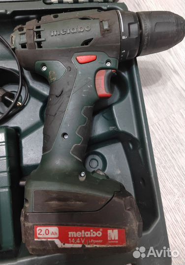 Шуруповерт metabo bs 14,4