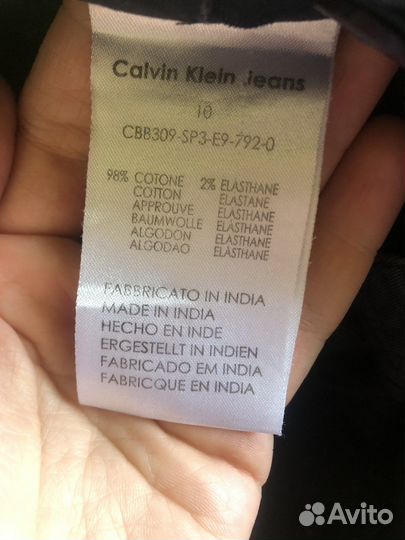 Штаны 140 Calvin Klein для мальчика