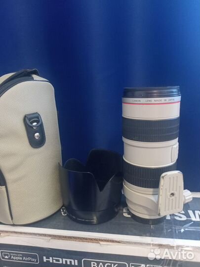 Объектив Canon EF 70 - 200 f/2,8 L IS USM