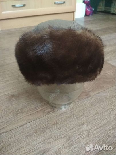Шапка зимняя меховая женская норковая