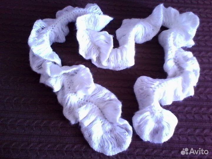 Комплект варежки + шарф