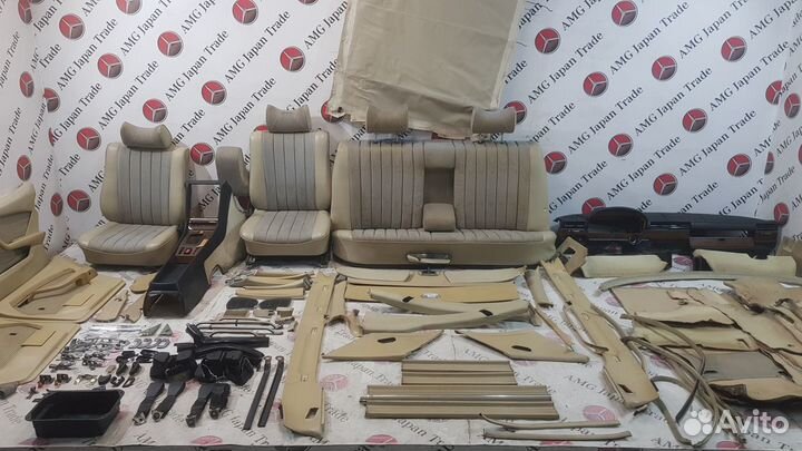 Салон в сборе на Mercedes W116 SE