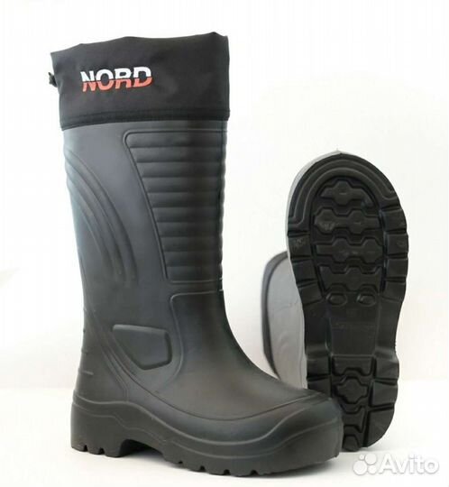 Сапоги Эва мужские -40 зимние рыбацкие Все Размеры