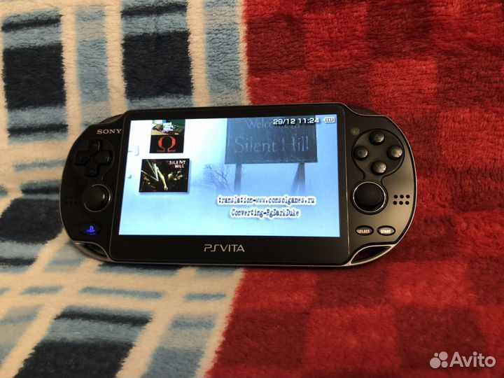Прошитая PS Vita 1108 Wi-Fi+3G 128 Gb