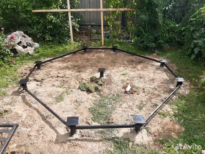 Монтаж винтовых свай