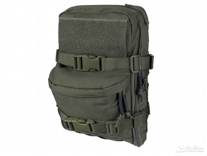 Тактическая сумка сухарка на бронежилет олива