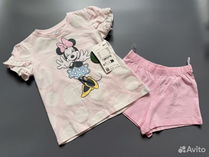 Летний комплект на девочку C&A 98