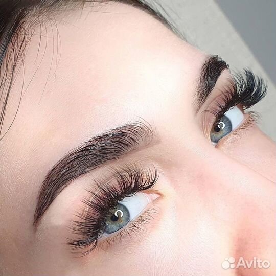 Брови окрашивание