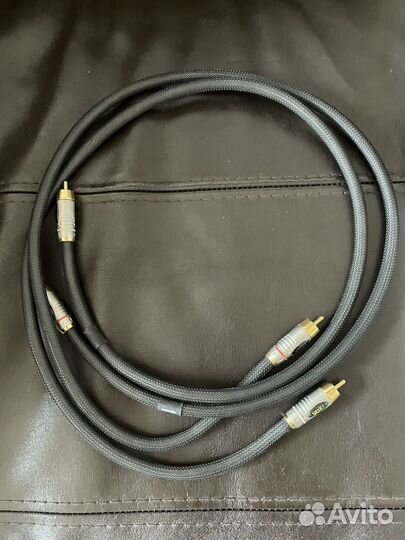 Межблочный кабель 2 rca ixos 1 м