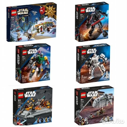 Lego Star Wars 75288/75306/75313 и др
