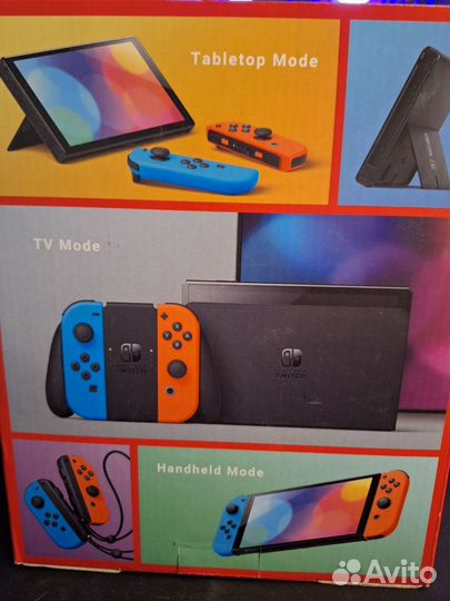 Nintendo Switch Oled прошитая 64 гб + 256 гб