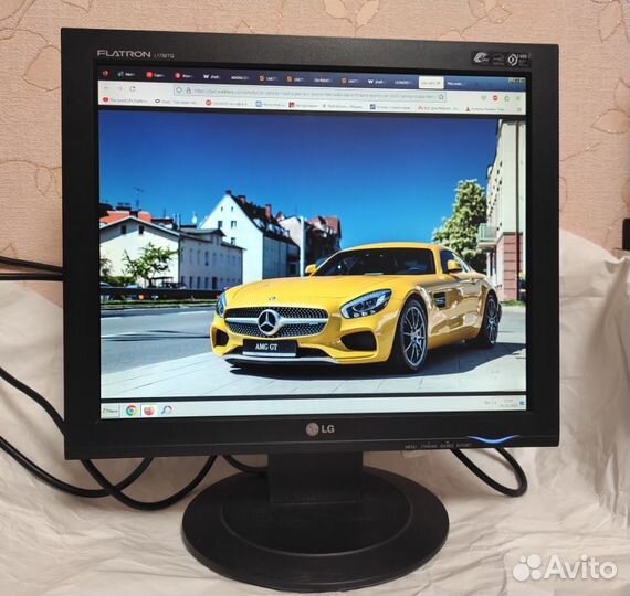 Монитор LG 17 дюймов VGA/DVi