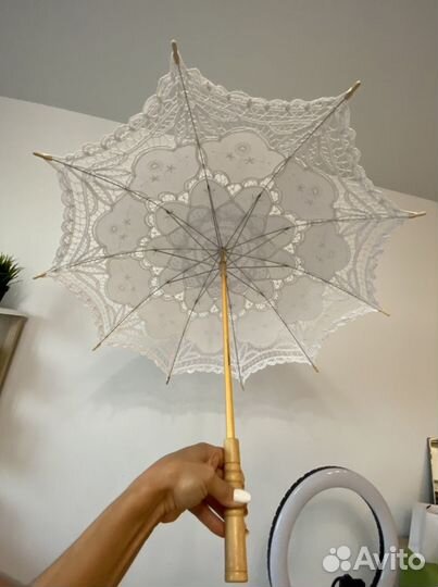 Зонт кружевной от солнца
