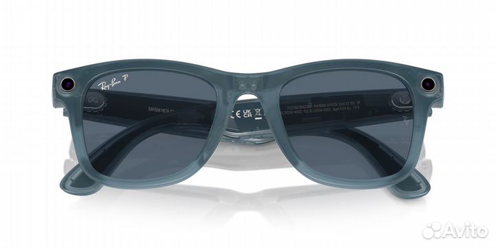 Очки RayBan Wayfarer RW4006 Sunglasses Dusty Blue