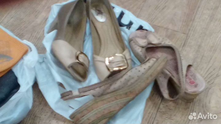 Вещи пакетом и обувь