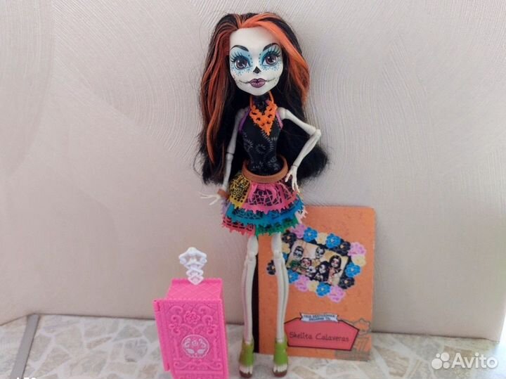 Кукла Монстер Хай Скелита Калаверас