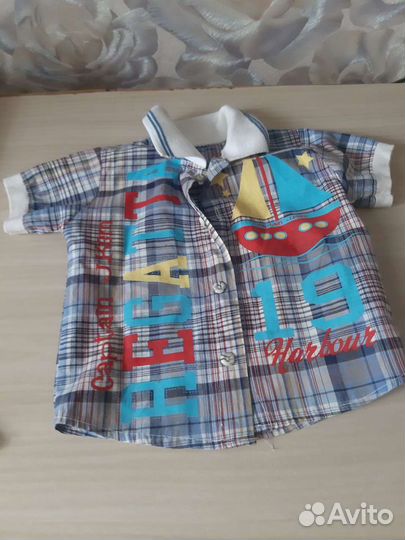 Вещи для мальчика от 1 г до 2лет пакетом