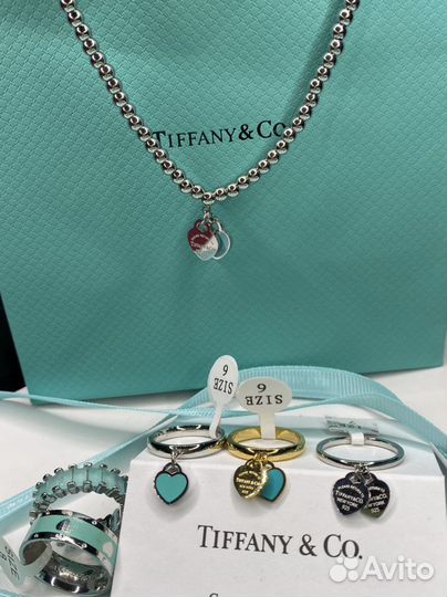 Кольца с сердцами