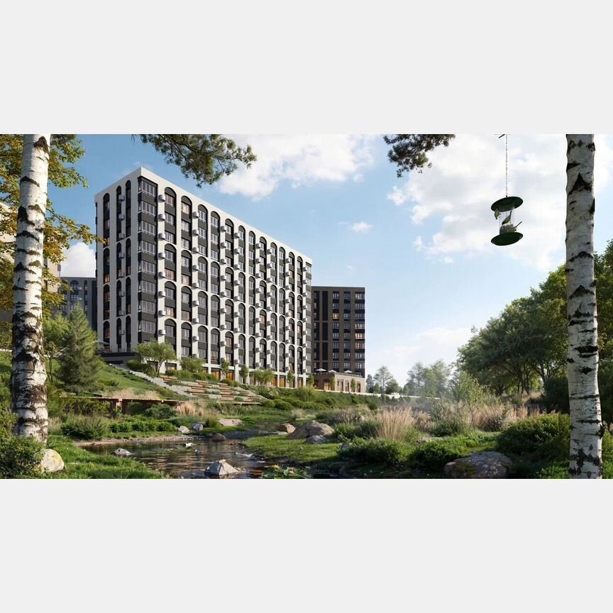 2-к. квартира, 53,5 м², 4/10 эт.