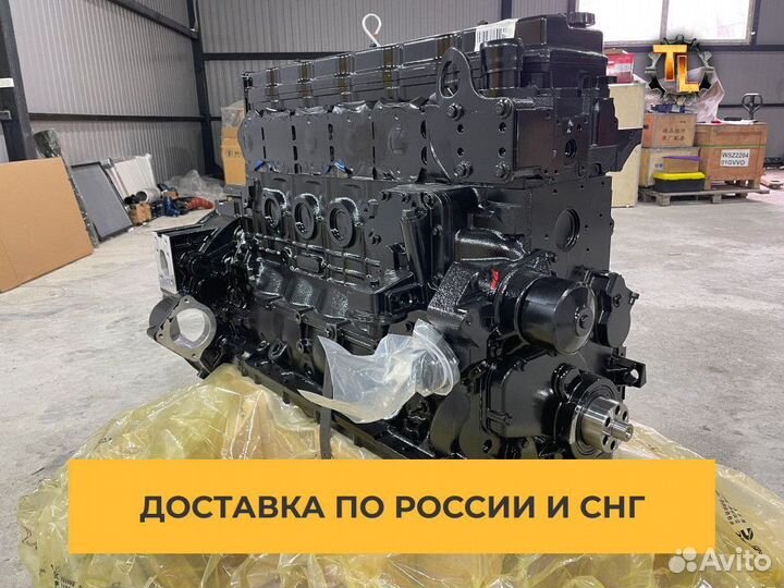 Двигатель Komatsu SA6D107 без навесного