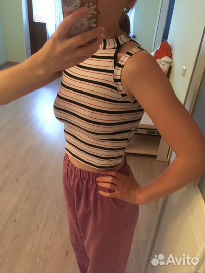 Топ с открытыми плечами