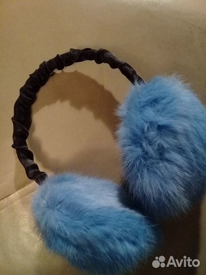 Меховые наушники