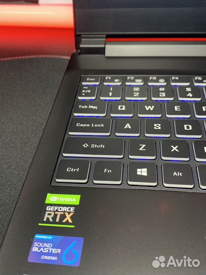 Игровой ноутбук RTX3060