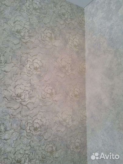 Поклейка обоев