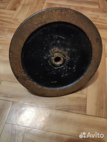 Гиря 10 кг и гантель 4 кг