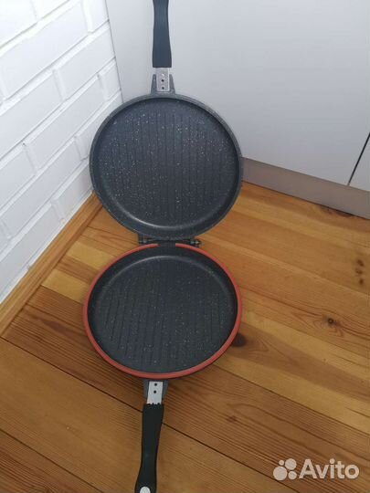 Сковорода гриль большая