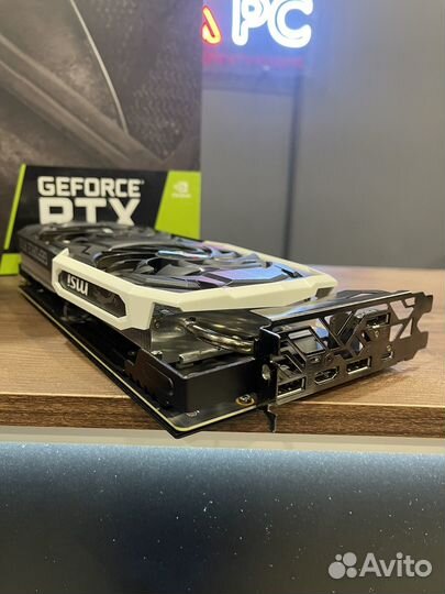 Видеокарта RTX 2070 MSI Armor 8GB ос