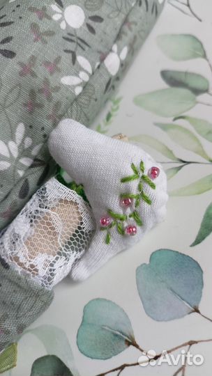 Интерьерная кукла Тильда Ангел ручной работы