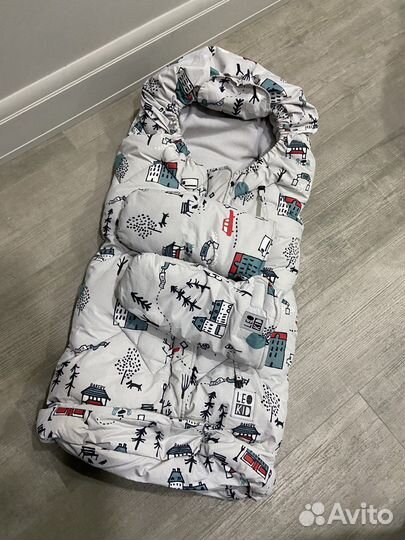 Конверт и варежки leo kid