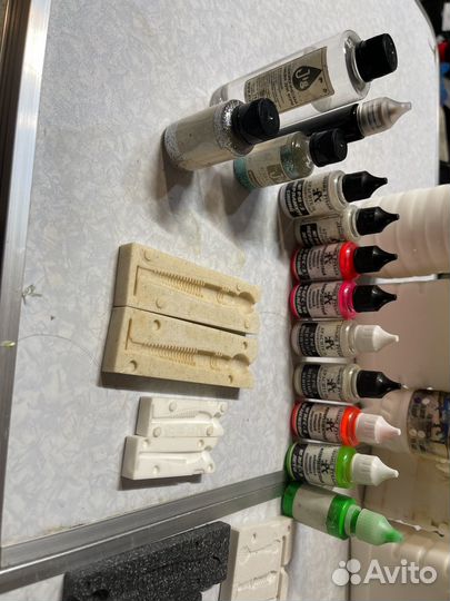 Комплект для литья силиконовых приманок