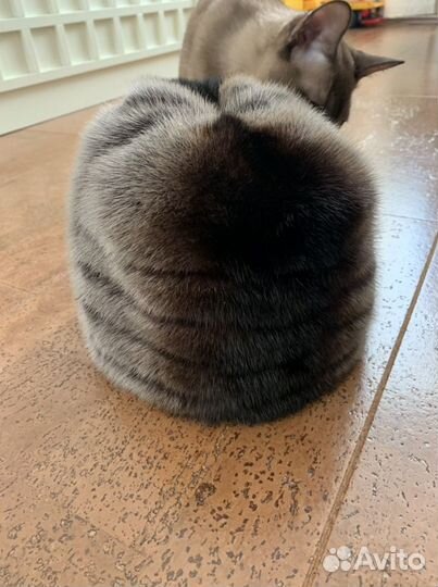 Шапка норковая женская