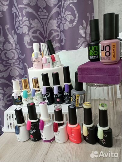 Гель лаки для маникюра, базы