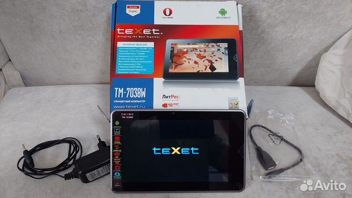 Планшет texet